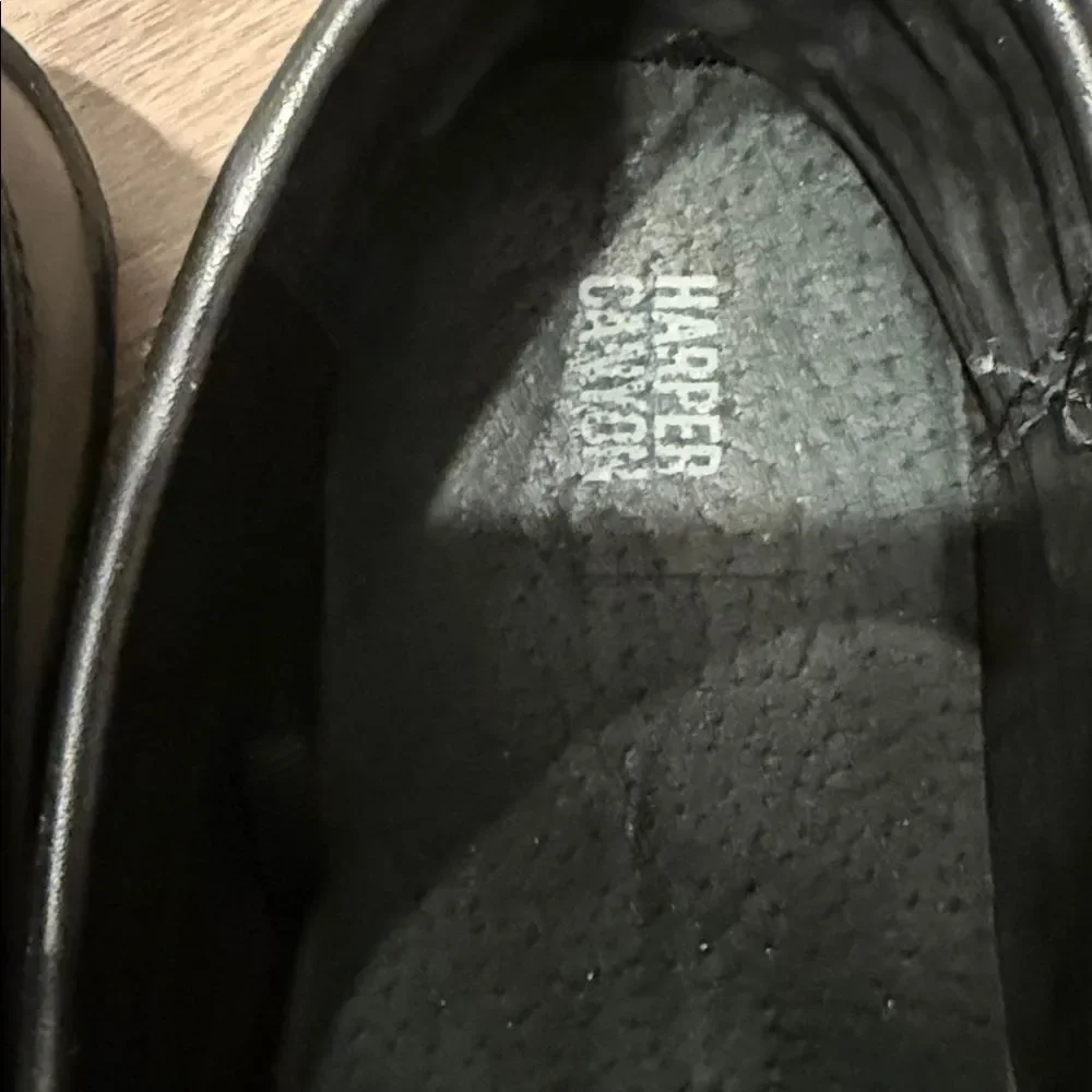 Harper Canyon Men's Classic Black Slip-On Loafers